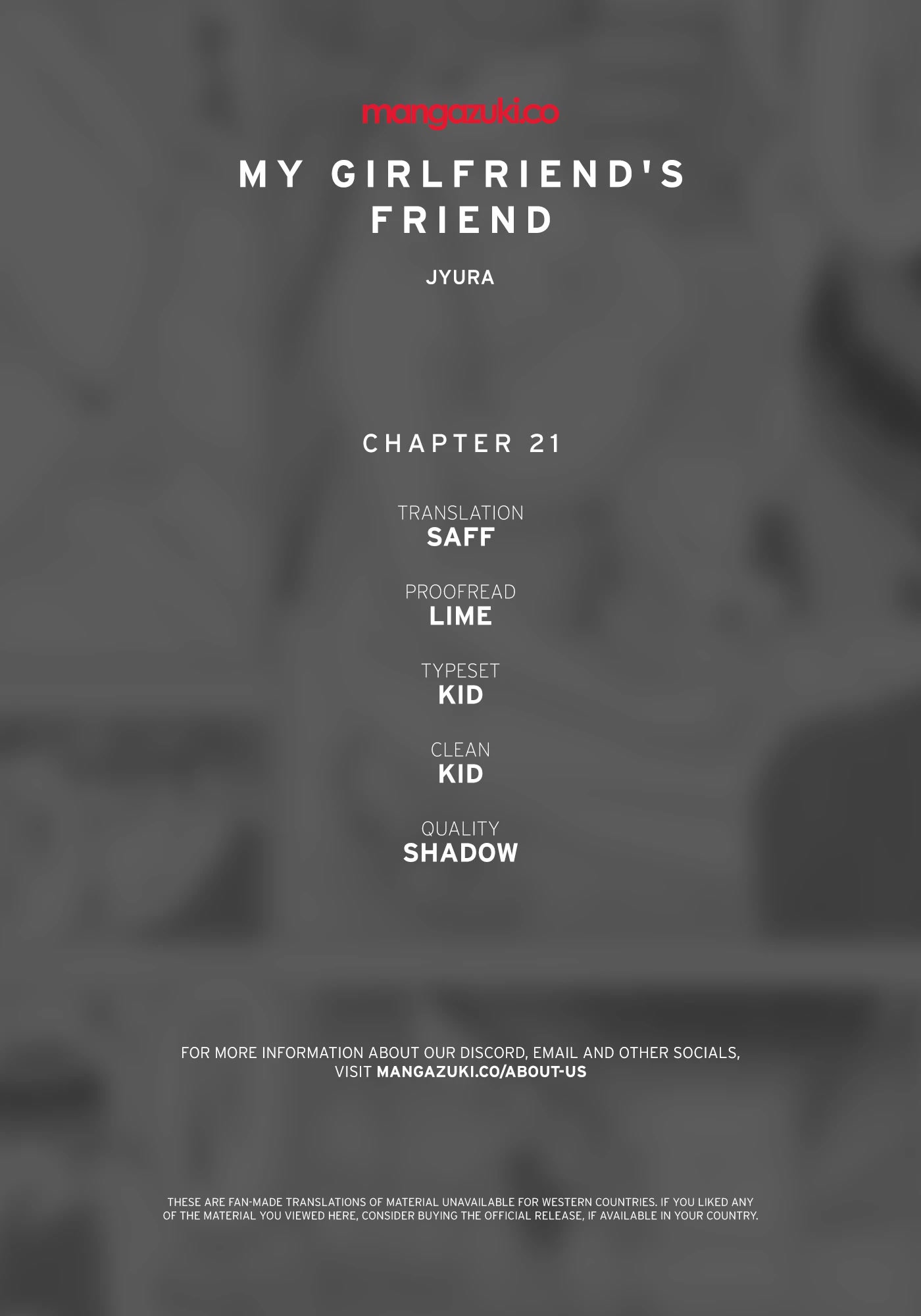 My Girlfriend's Friend - Chapter 21 Page 1