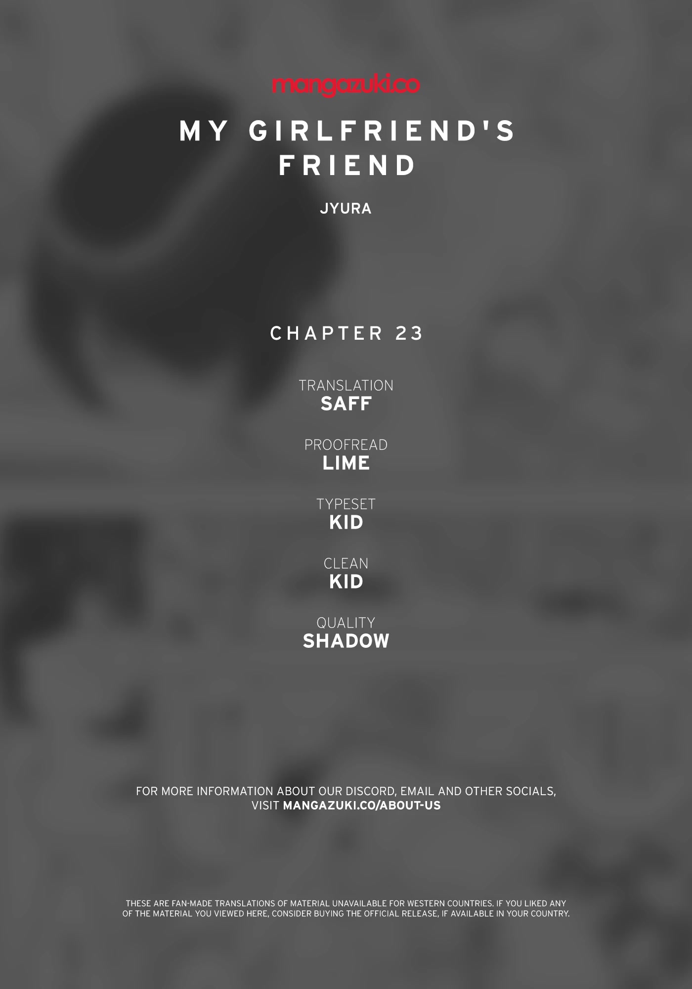 My Girlfriend's Friend - Chapter 23 Page 1