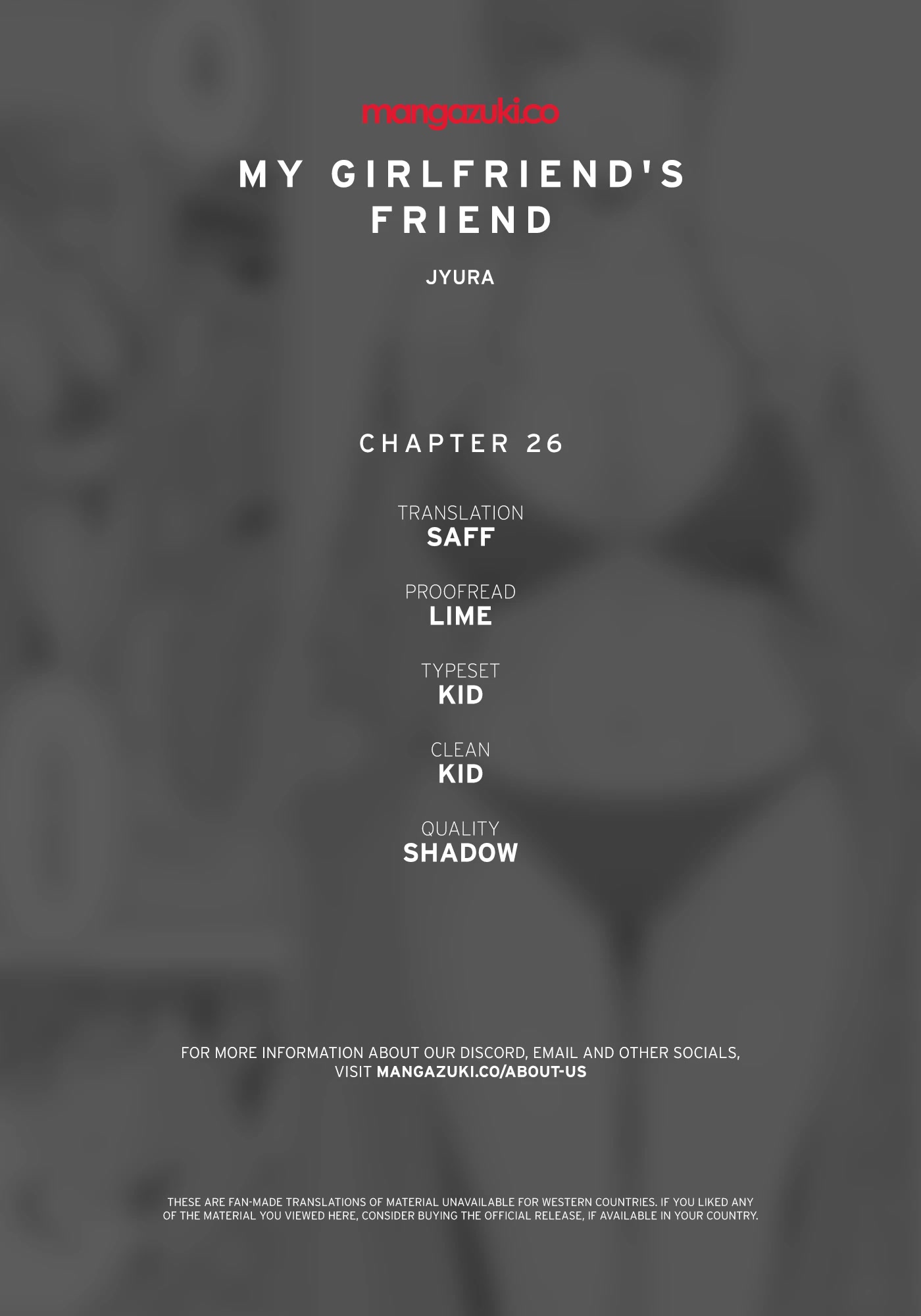 My Girlfriend's Friend - Chapter 26 Page 1