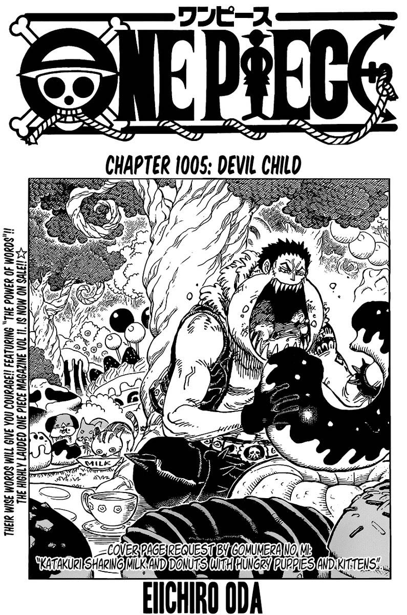 One Piece - Chapter 1005 Page 1