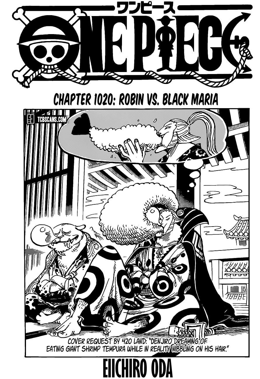 One Piece - Chapter 1020 Page 1