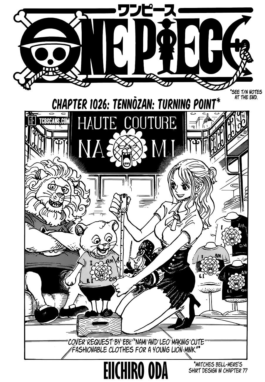 One Piece - Chapter 1026 Page 1