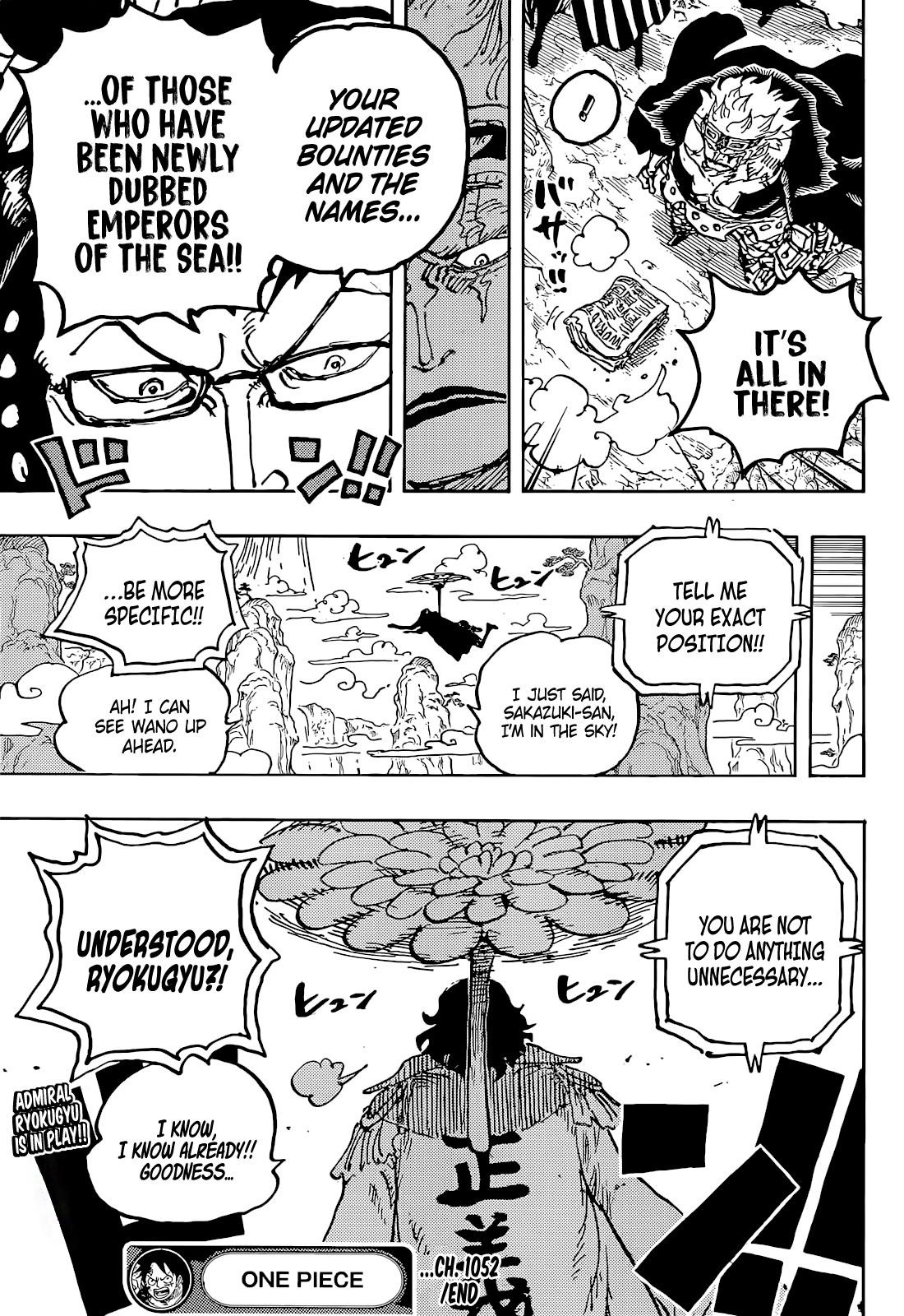 One Piece - Chapter 1052 Page 15