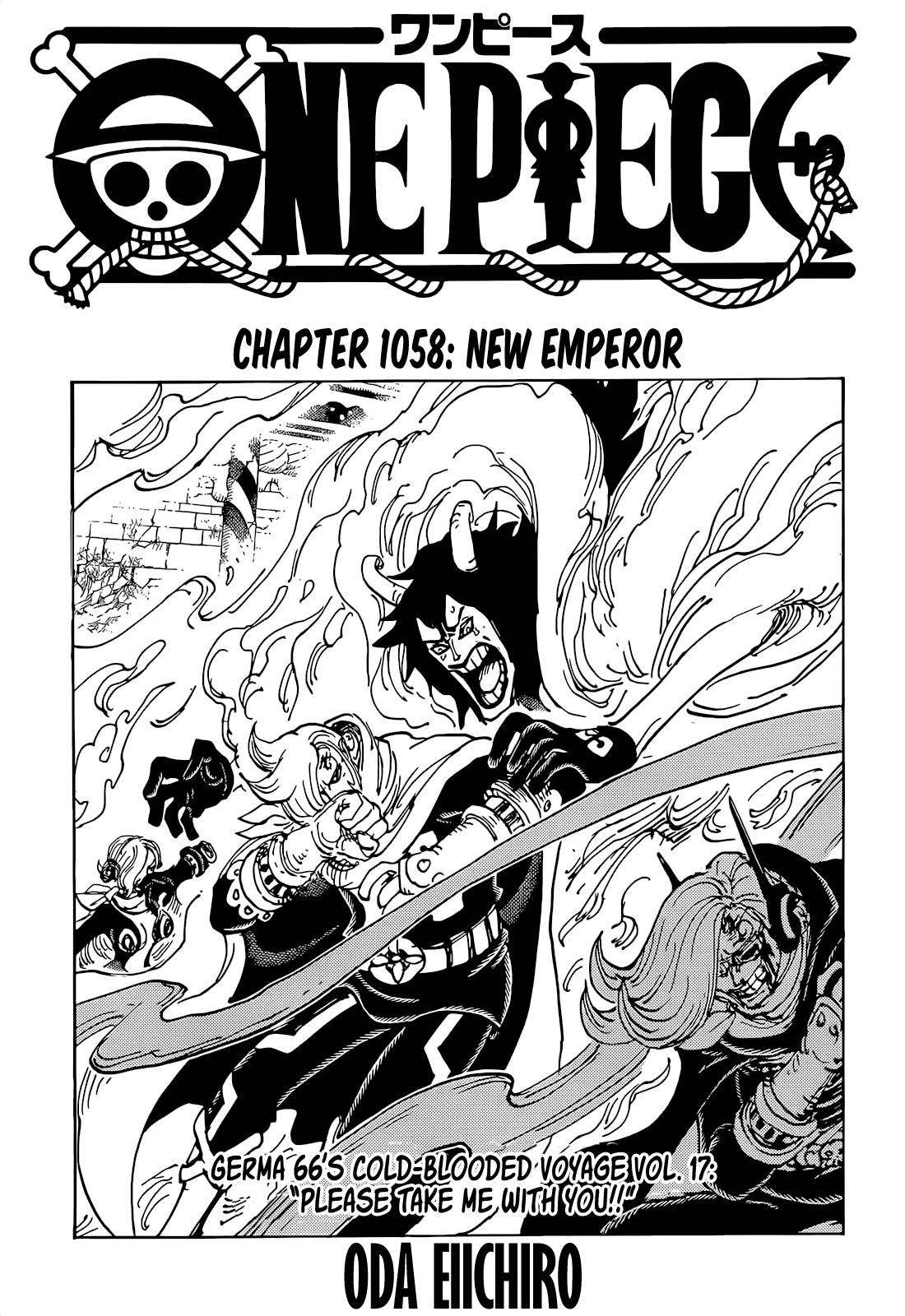 One Piece - Chapter 1058 Page 1