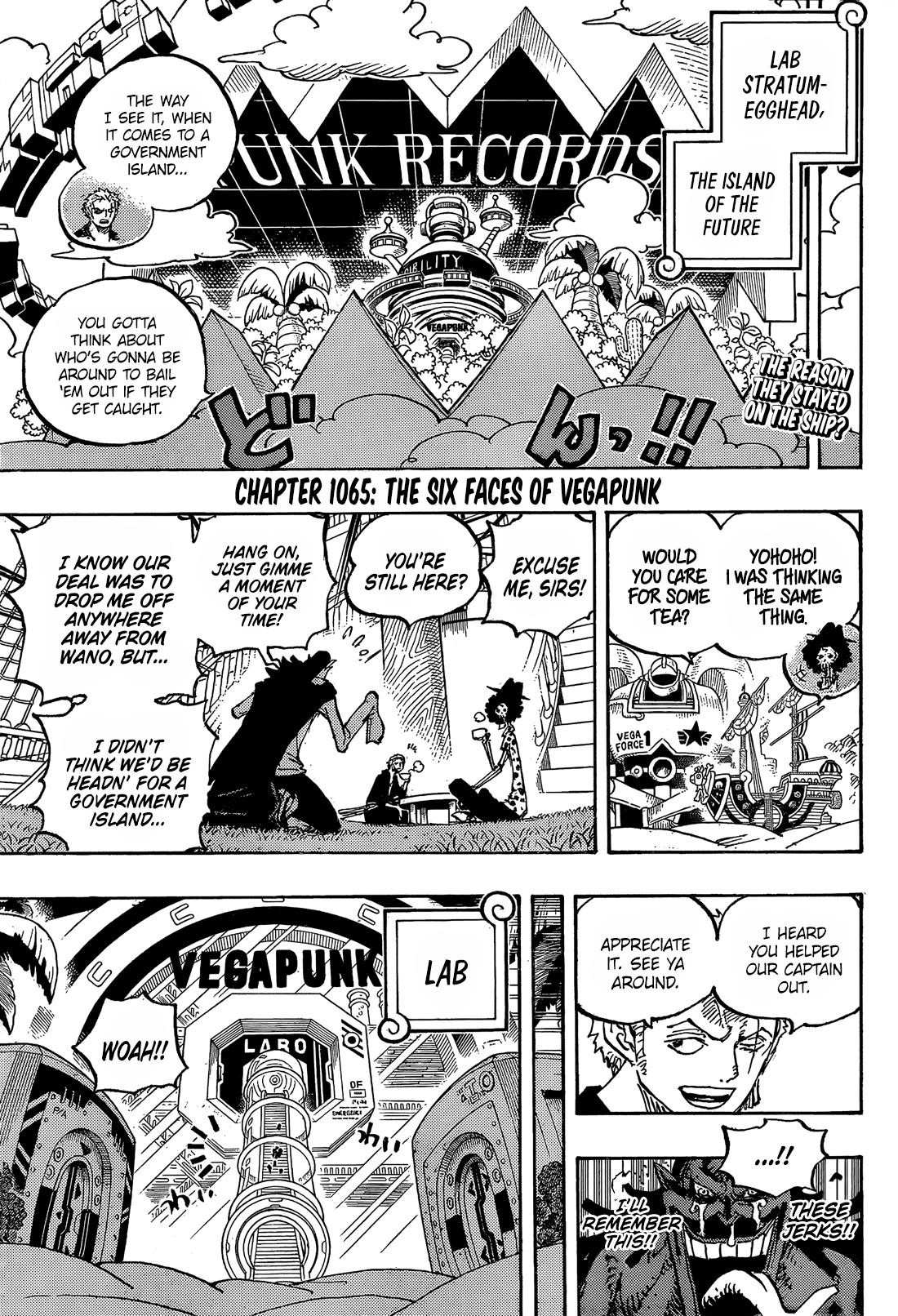 One Piece - Chapter 1065 Page 3