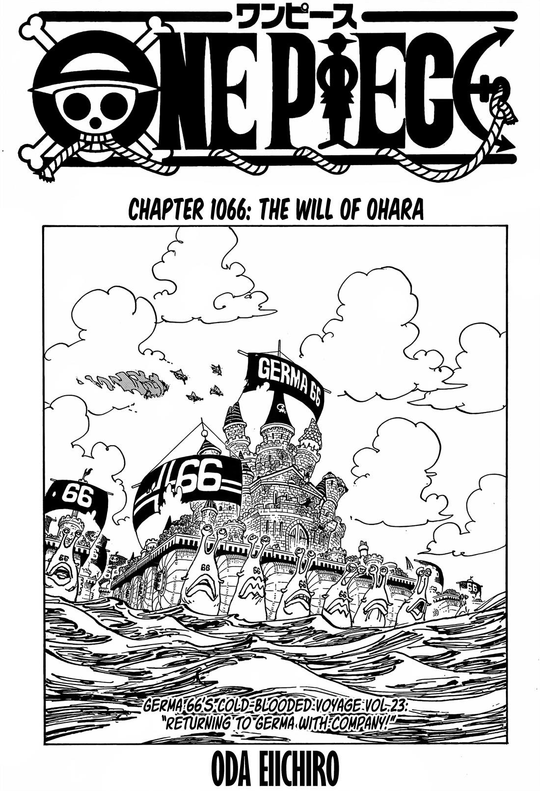 One Piece - Chapter 1066 Page 1