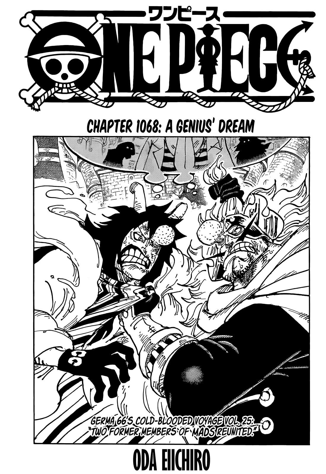 One Piece - Chapter 1068 Page 1