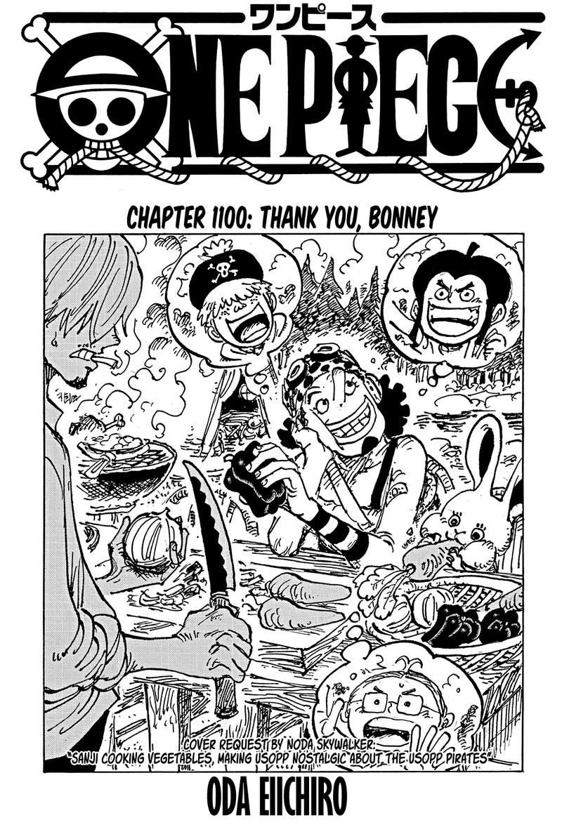 One Piece - Chapter 1100 Page 1