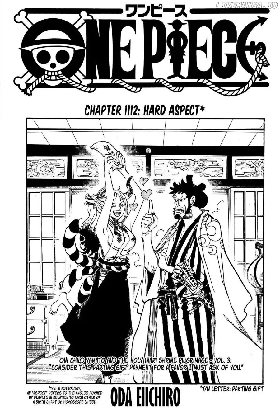 One Piece - Chapter 1112 Page 1