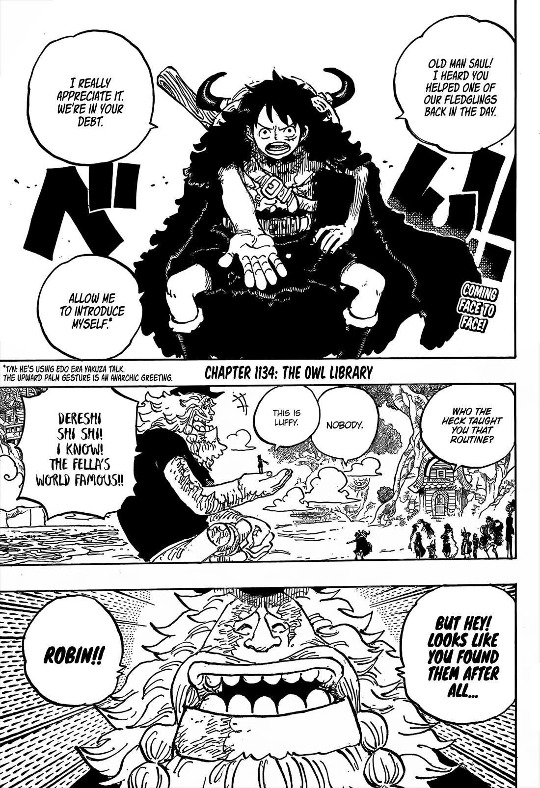 One Piece - Chapter 1134 Page 3