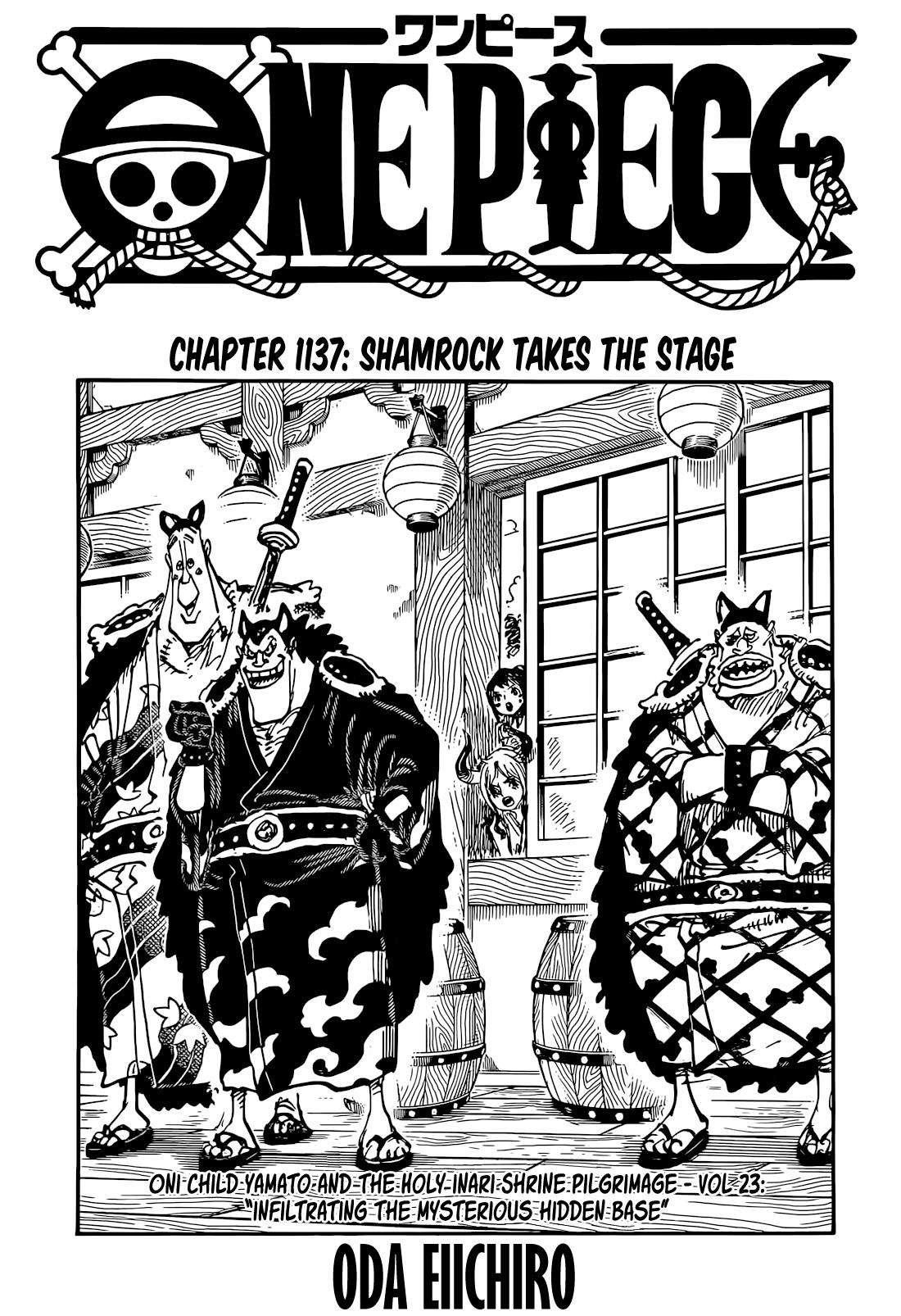 One Piece - Chapter 1137 Page 1