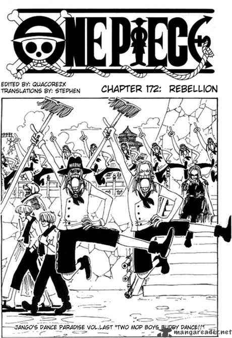 One Piece - Chapter 172 Page 1