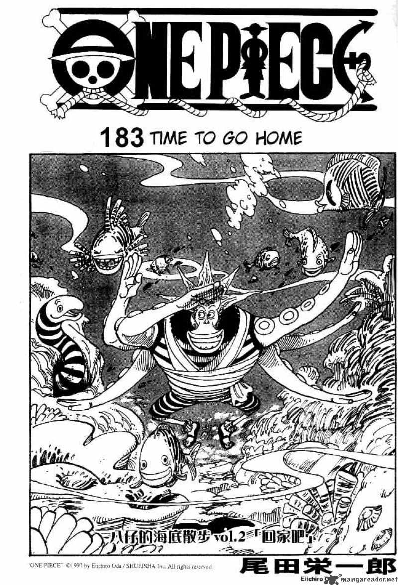 One Piece - Chapter 183 Page 1