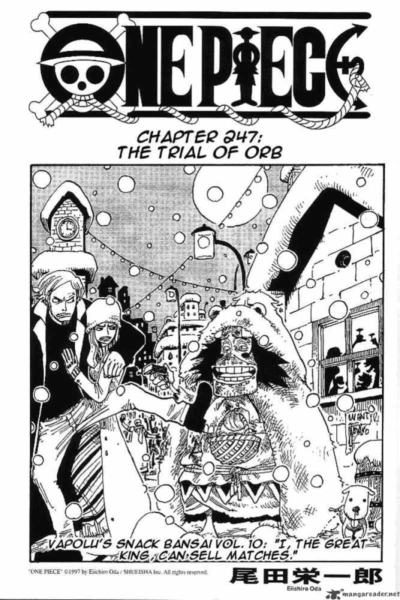 One Piece - Chapter 247 Page 1