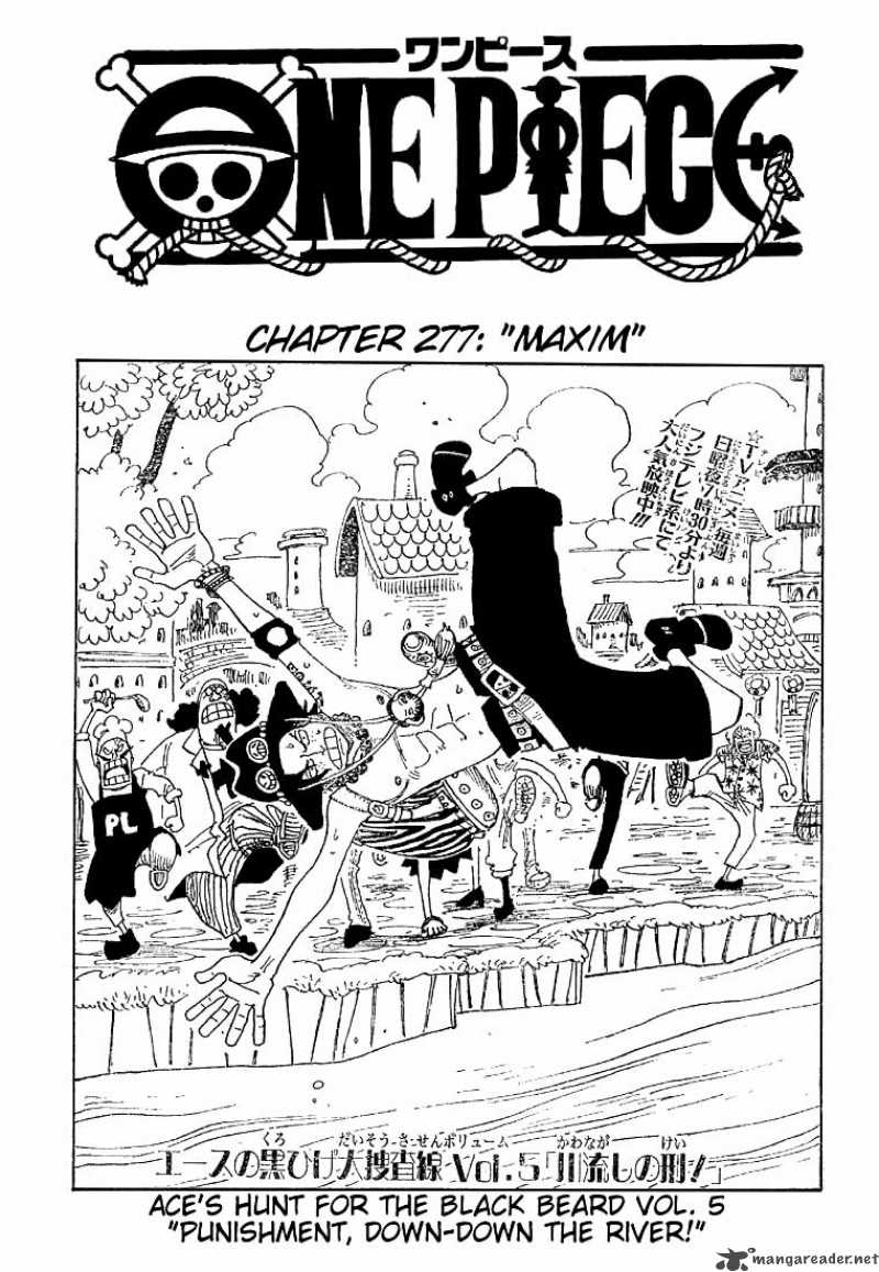 One Piece - Chapter 277 Page 1