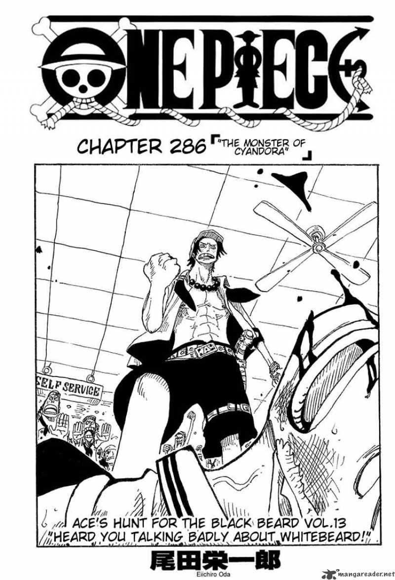 One Piece - Chapter 286 Page 1