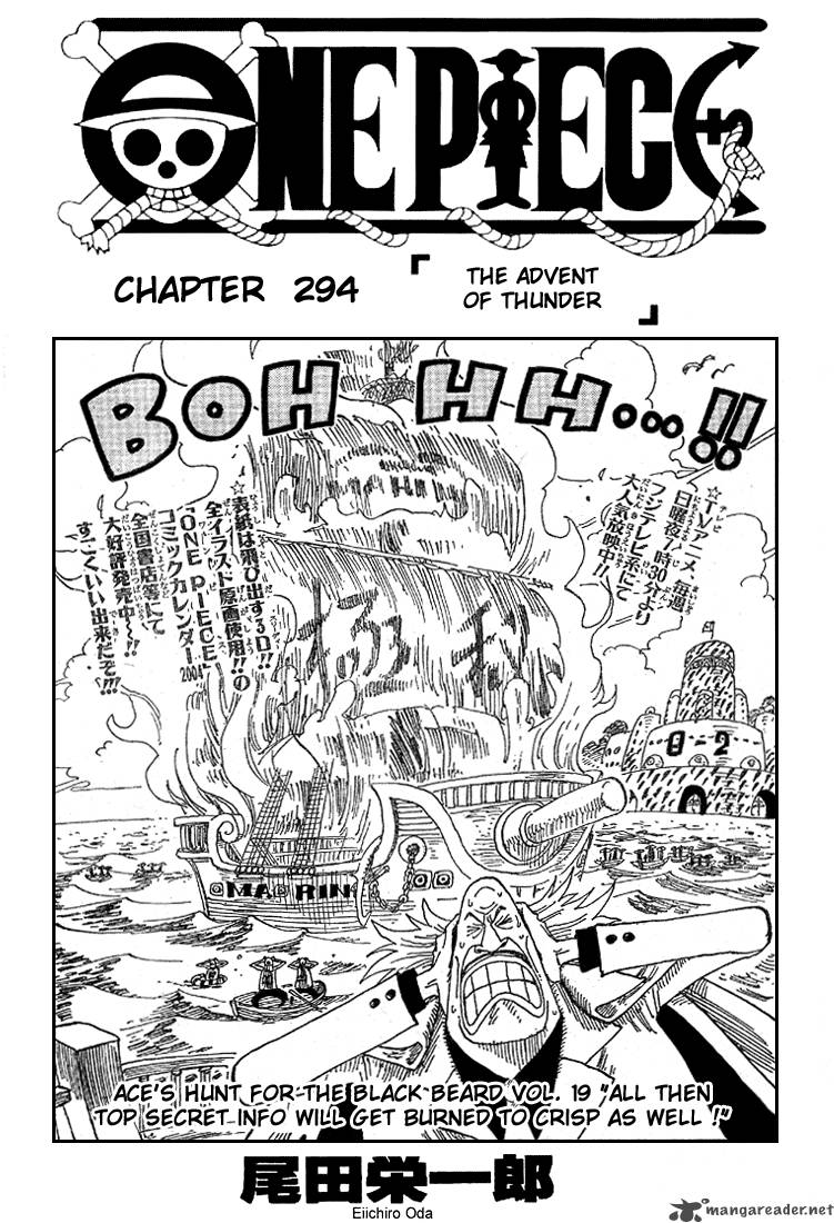 One Piece - Chapter 294 Page 1