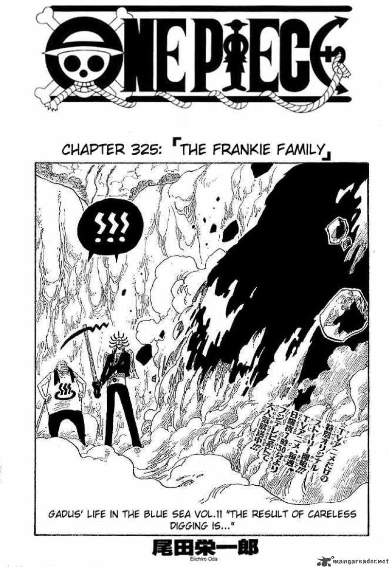 One Piece - Chapter 325 Page 1