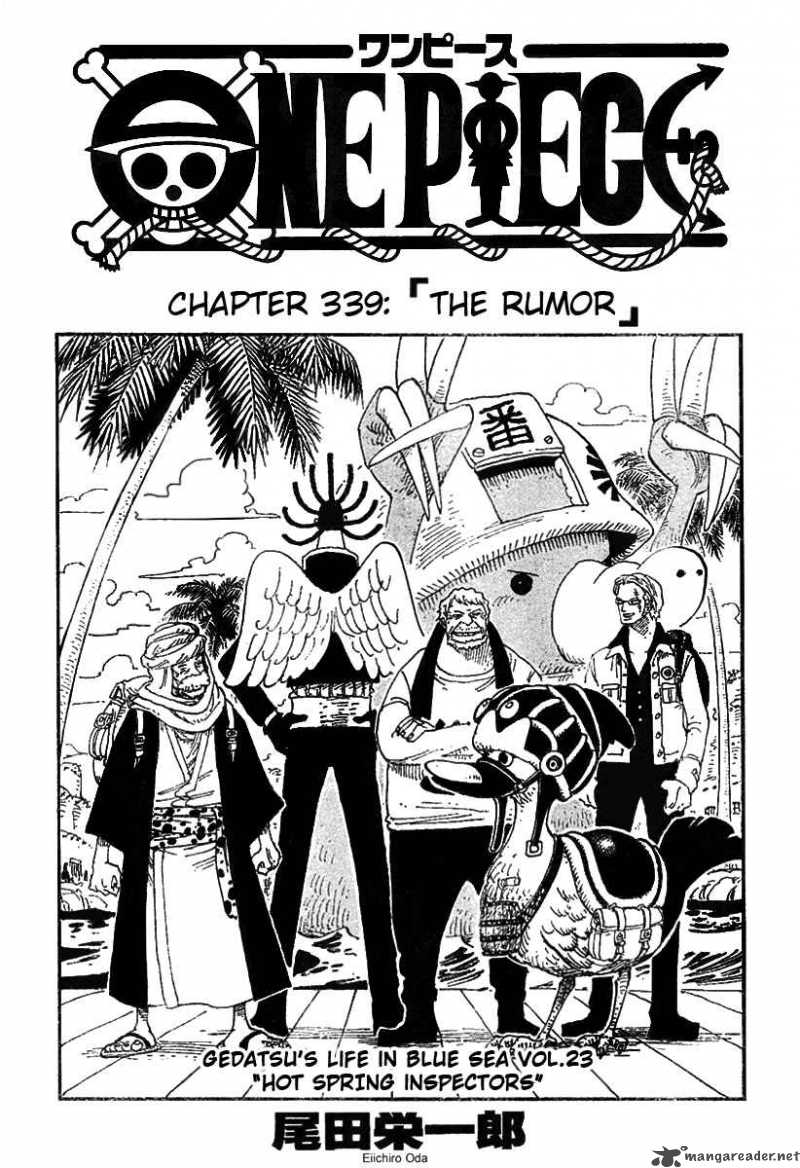 One Piece - Chapter 339 Page 1