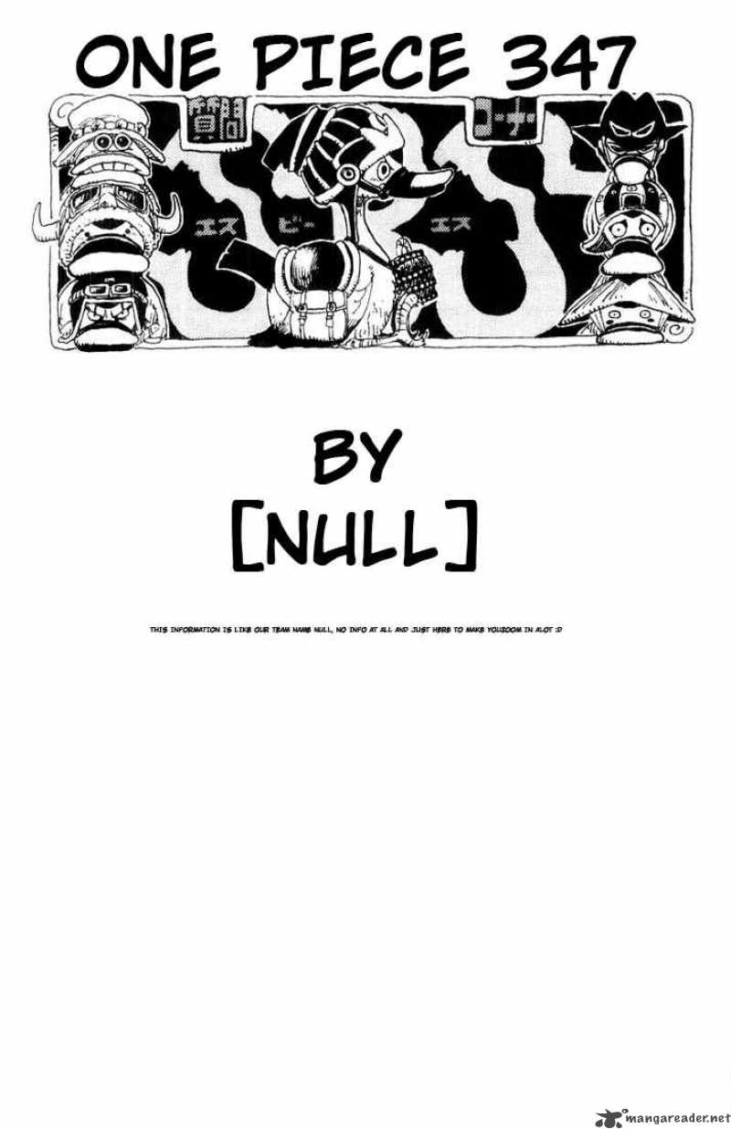 One Piece - Chapter 347 Page 19