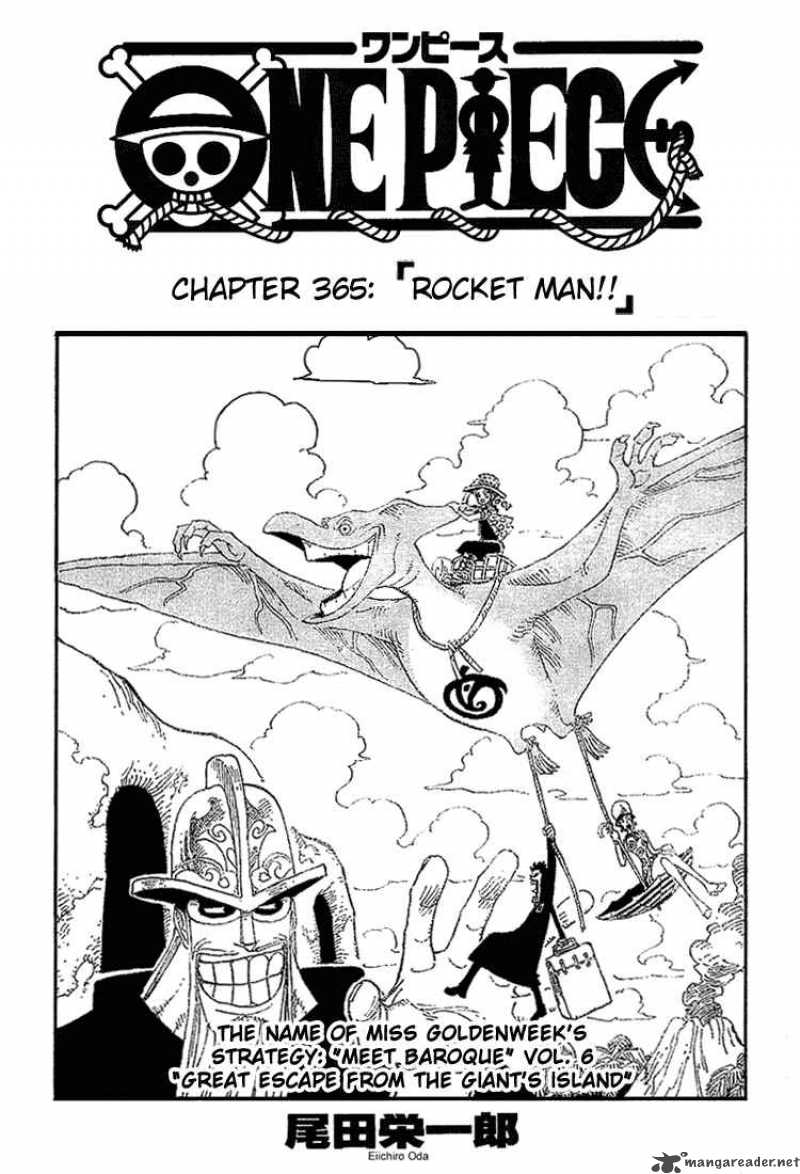 One Piece - Chapter 365 Page 1