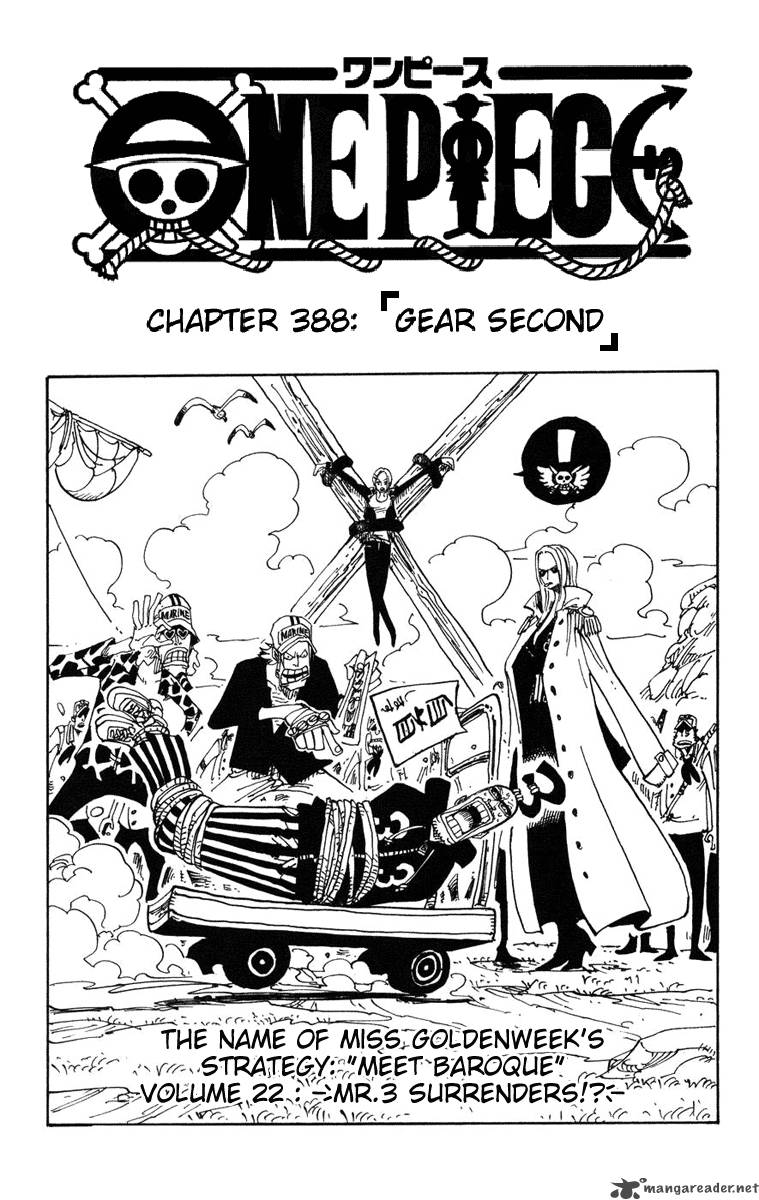 One Piece - Chapter 388 Page 1