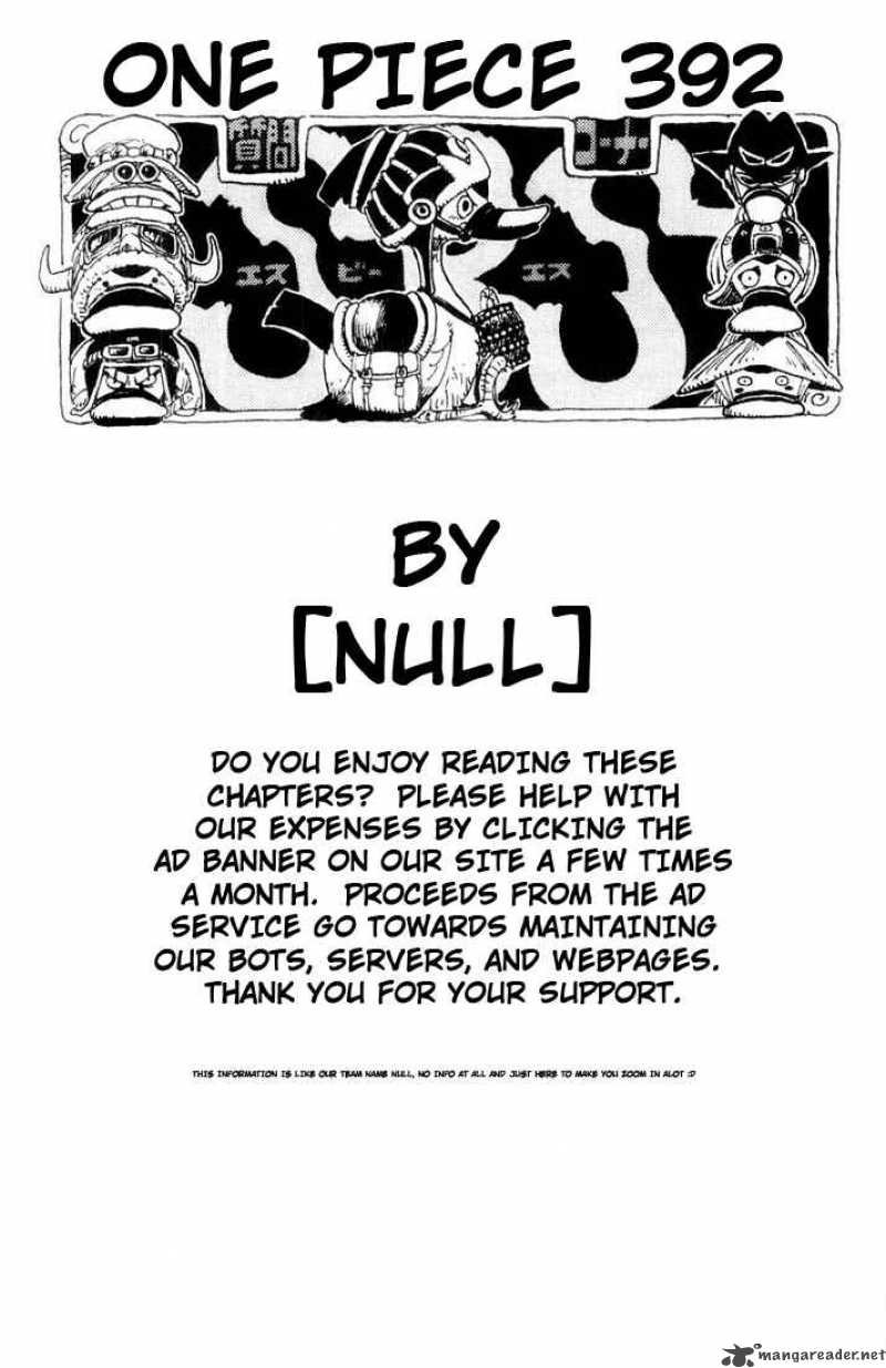 One Piece - Chapter 392 Page 20