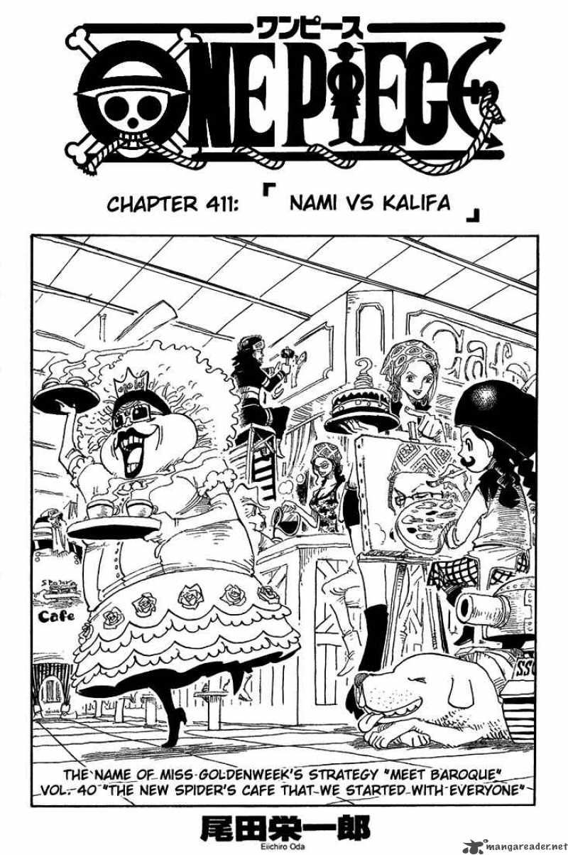 One Piece - Chapter 411 Page 1