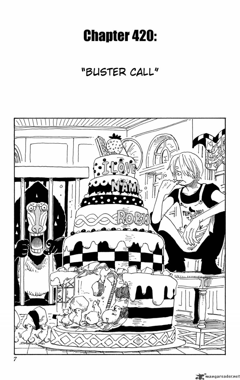 One Piece - Chapter 420 Page 11