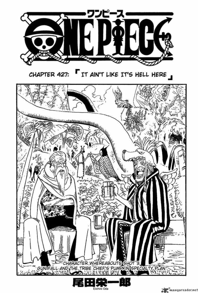 One Piece - Chapter 427 Page 1