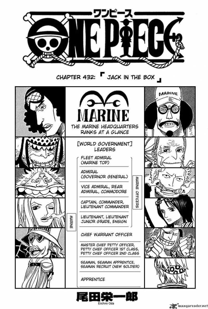 One Piece - Chapter 432 Page 1