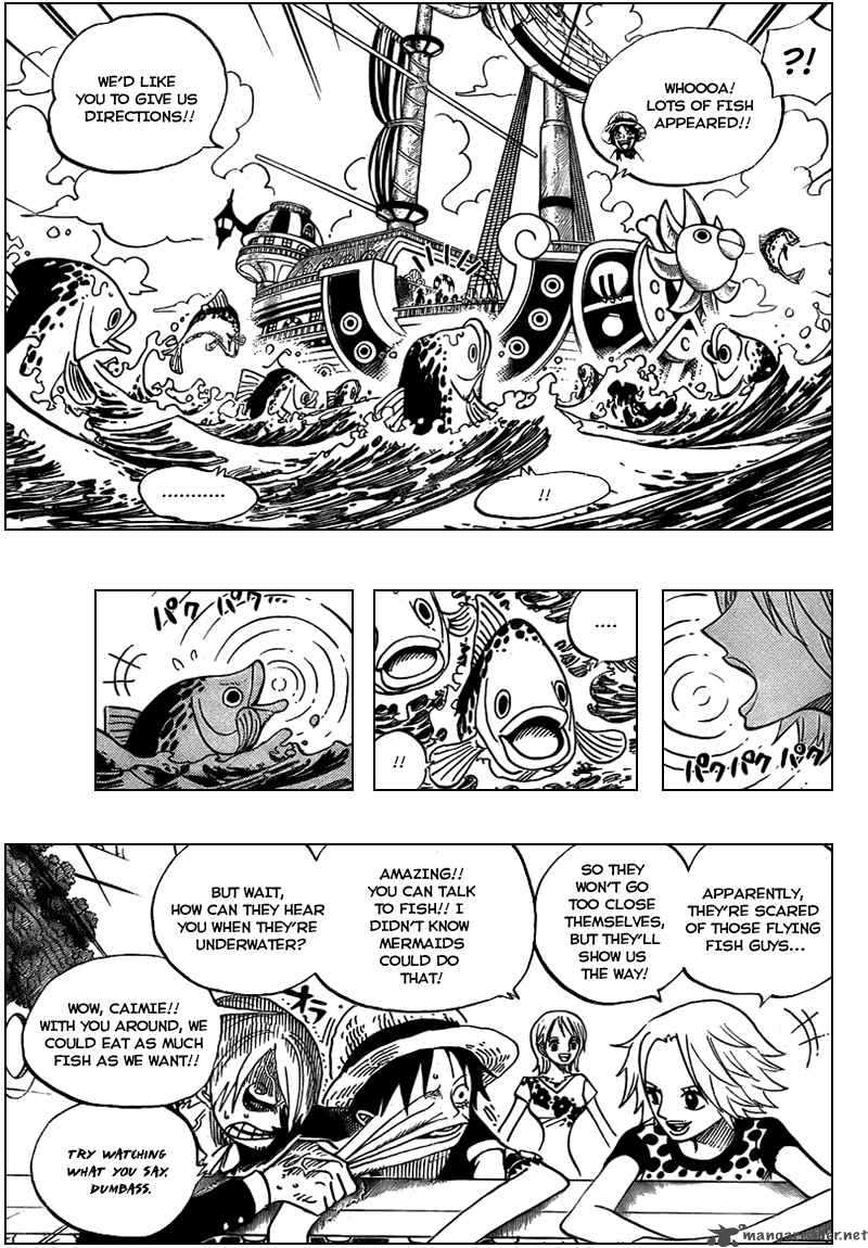 One Piece - Chapter 491 Page 11