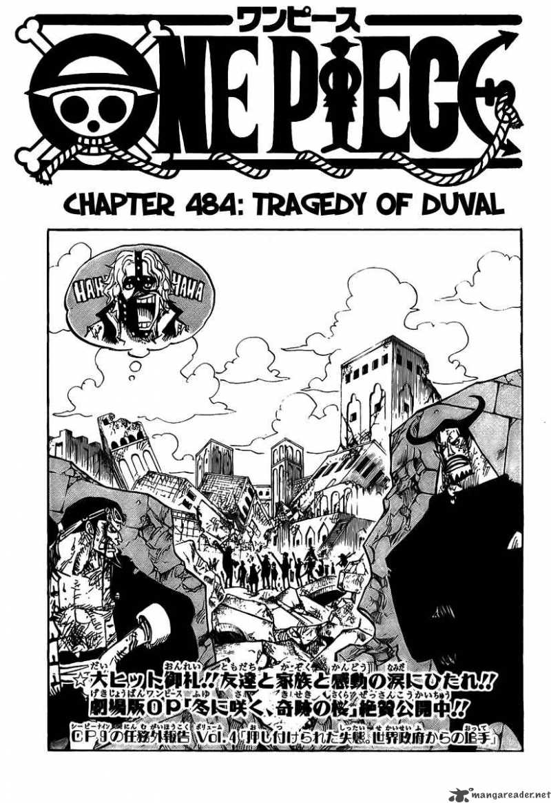 One Piece - Chapter 494 Page 2