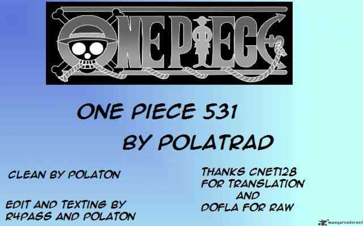 One Piece - Chapter 531 Page 18