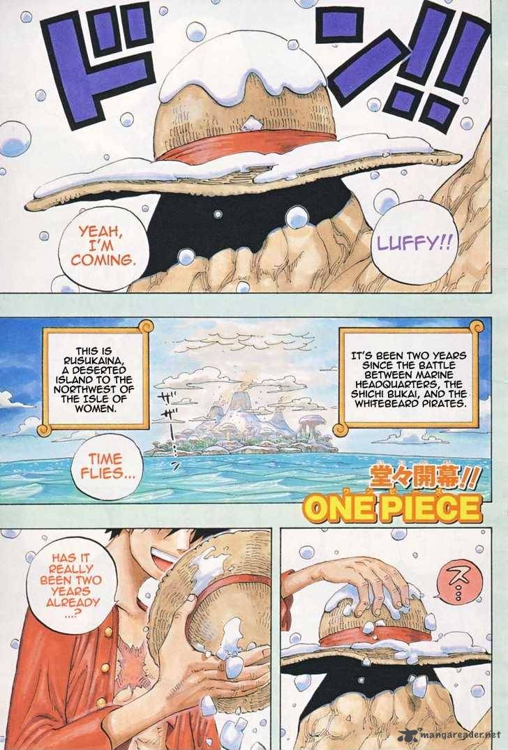 One Piece - Chapter 598 Page 2