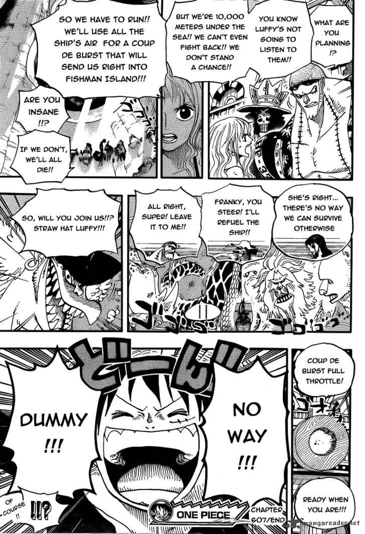 One Piece - Chapter 607 Page 13