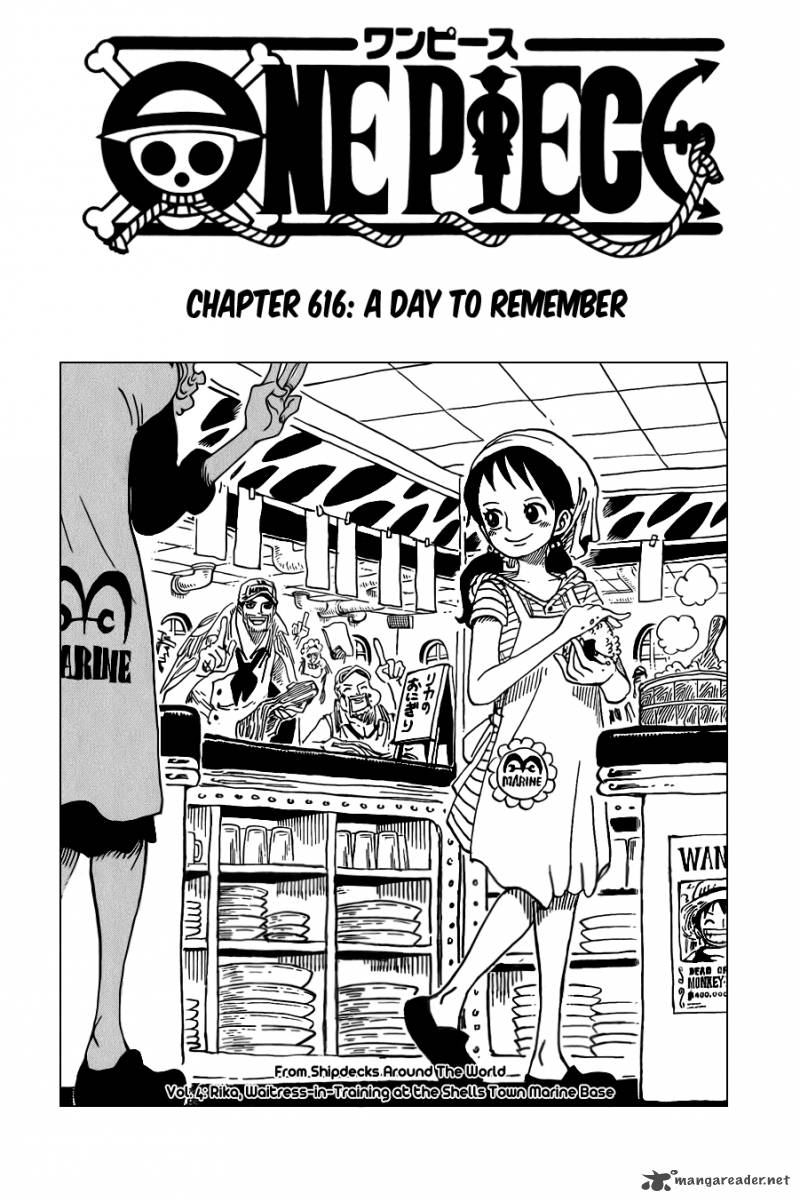 One Piece - Chapter 616 Page 1