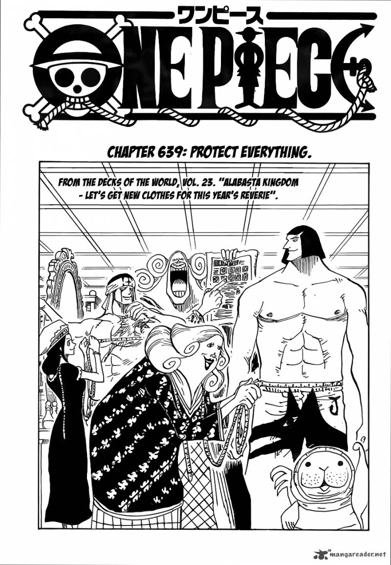 One Piece - Chapter 639 Page 1