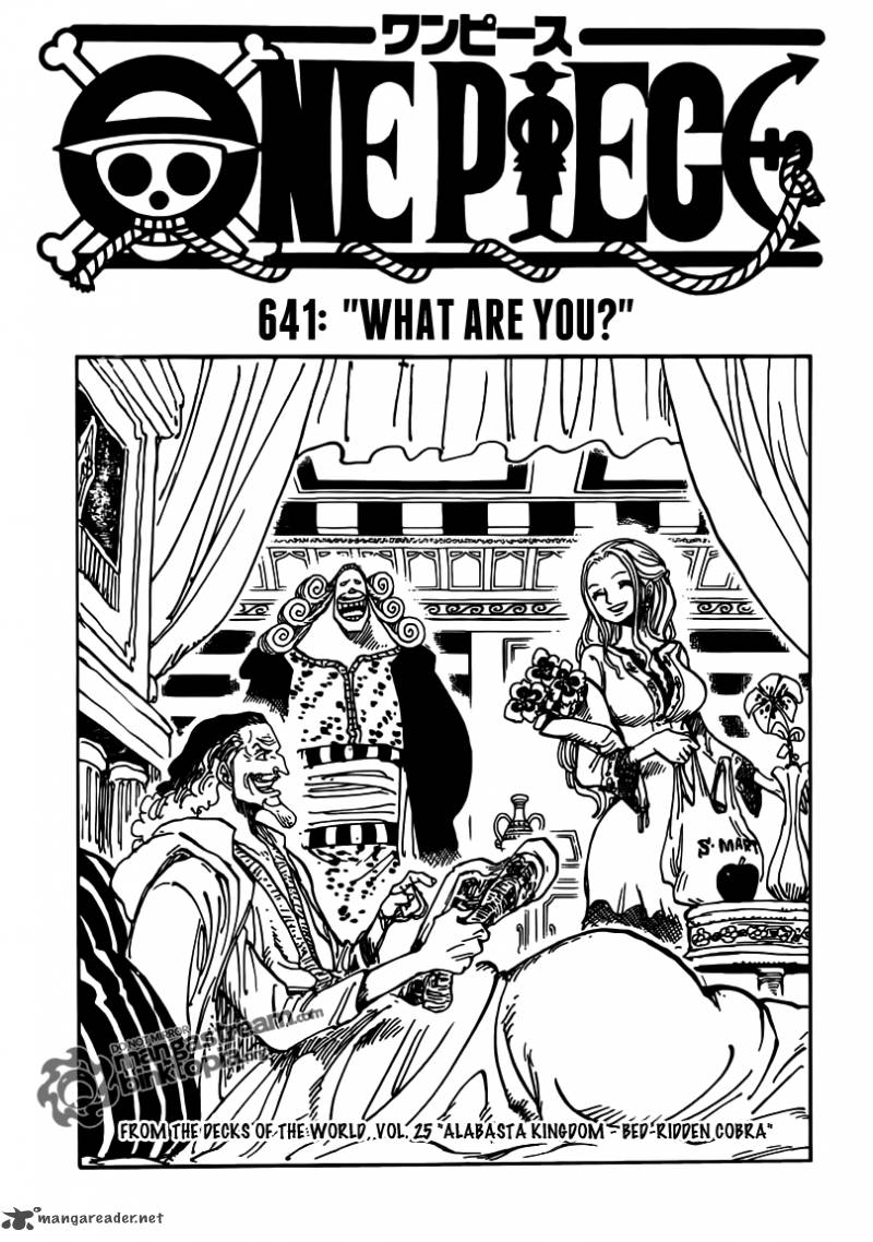 One Piece - Chapter 641 Page 1