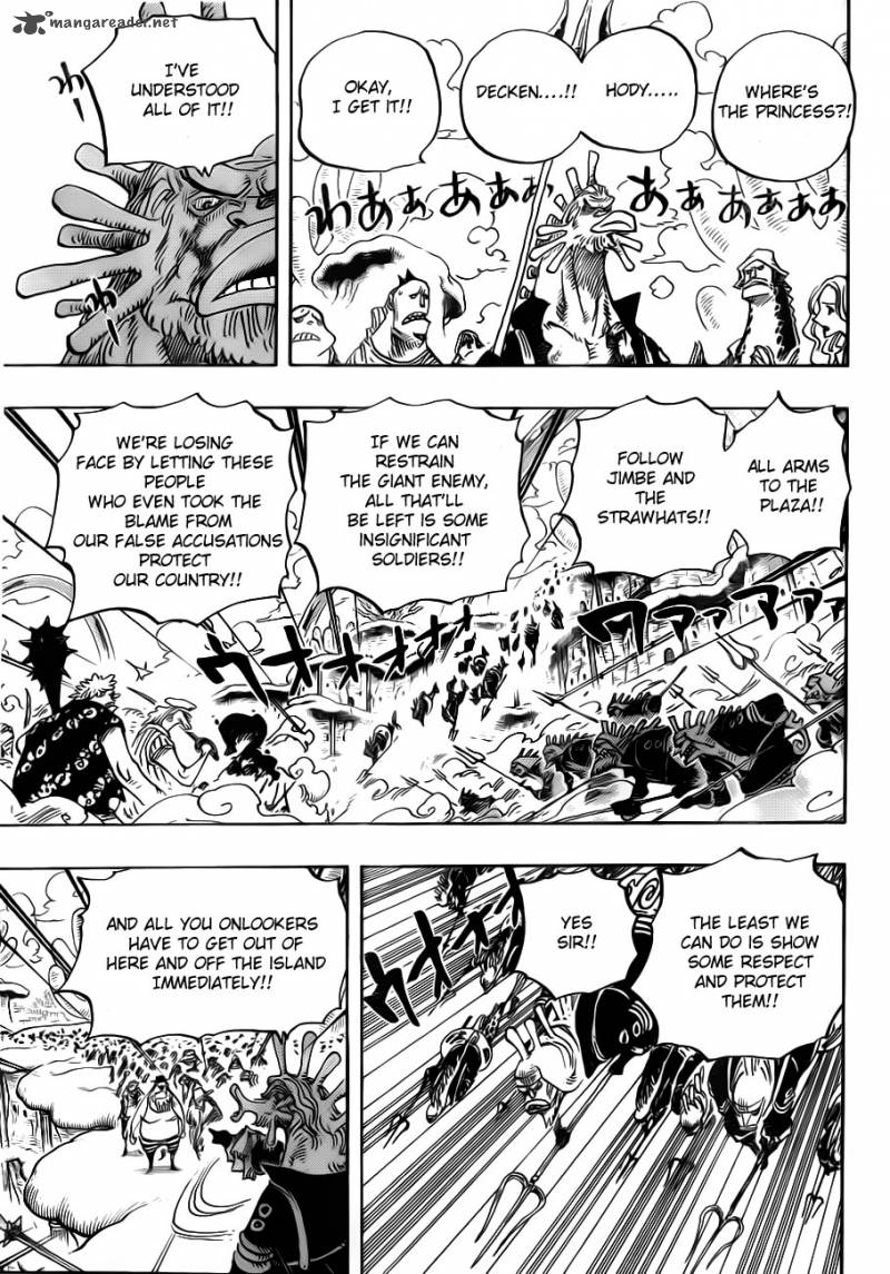 One Piece - Chapter 642 Page 9