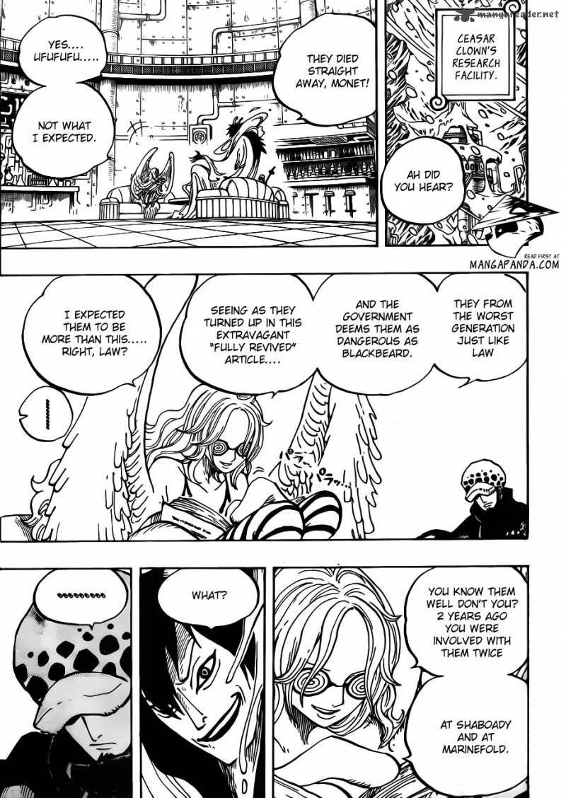 One Piece - Chapter 666 Page 3