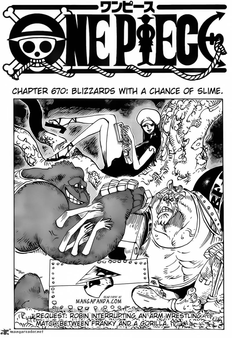 One Piece - Chapter 670 Page 1