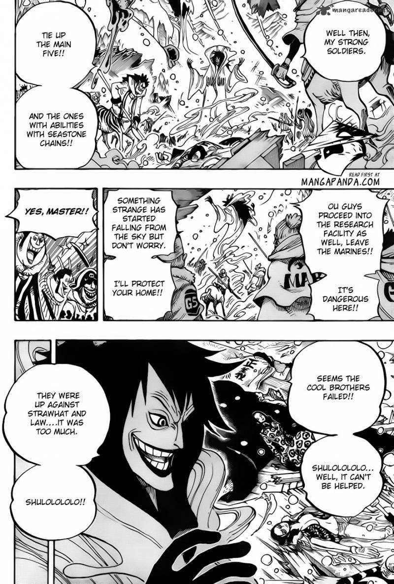 One Piece - Chapter 672 Page 8