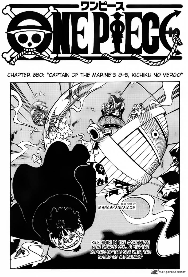 One Piece - Chapter 680 Page 4