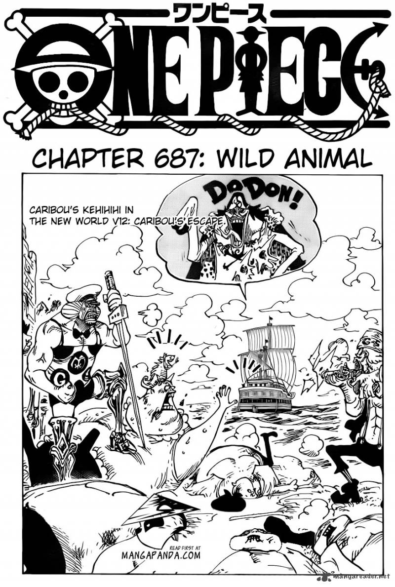 One Piece - Chapter 687 Page 3