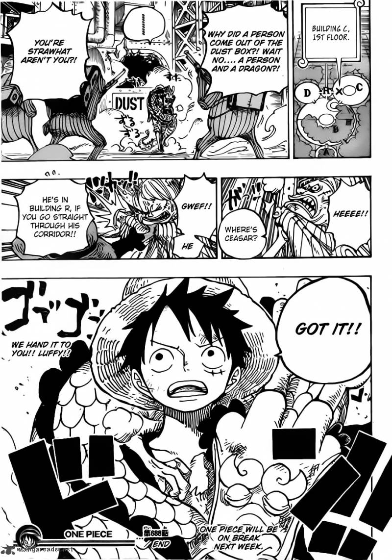 One Piece - Chapter 688 Page 20