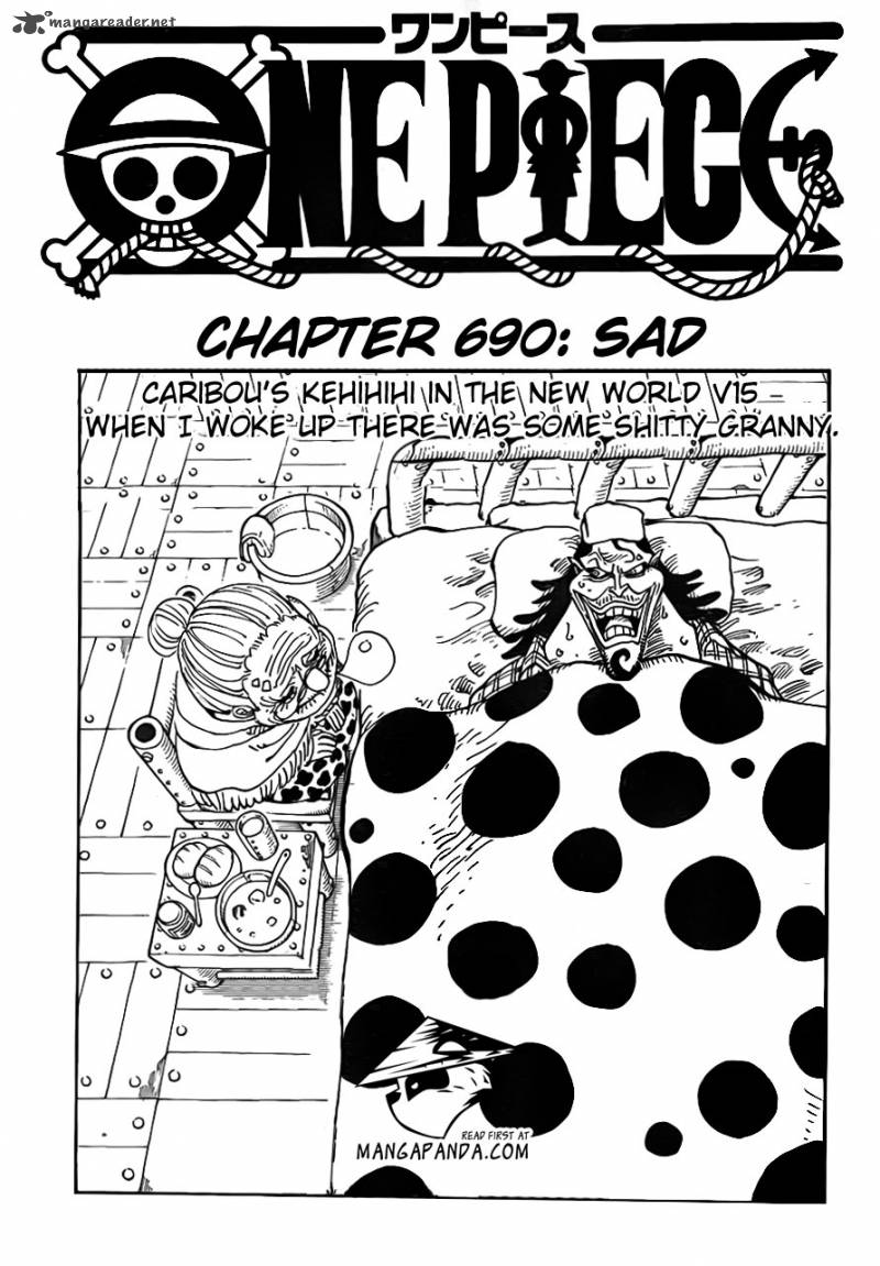 One Piece - Chapter 690 Page 3