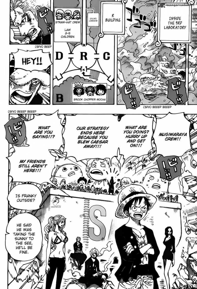 One Piece - Chapter 693 Page 14