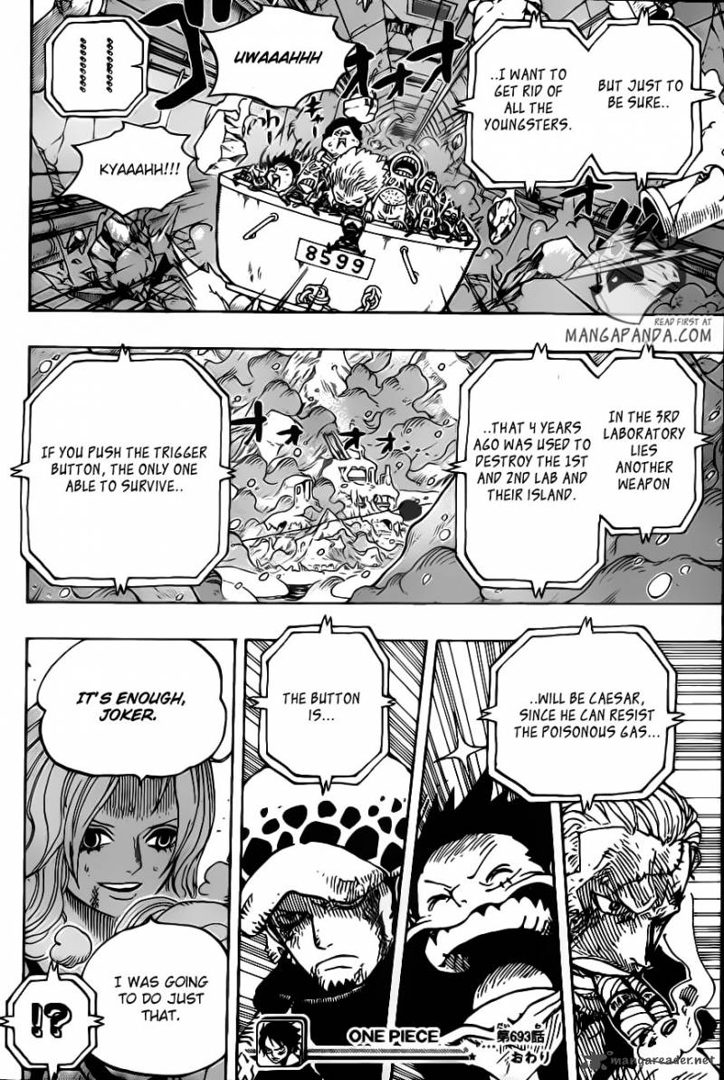 One Piece - Chapter 693 Page 18