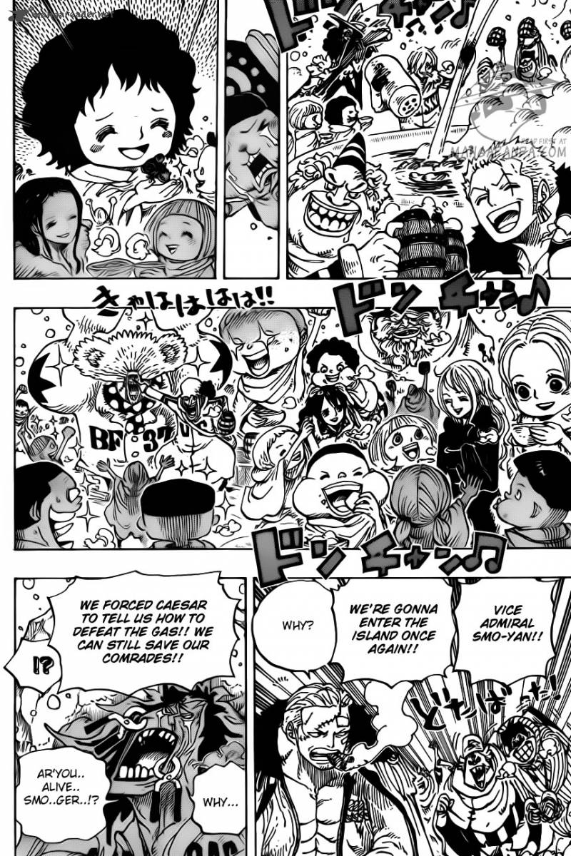 One Piece - Chapter 696 Page 19